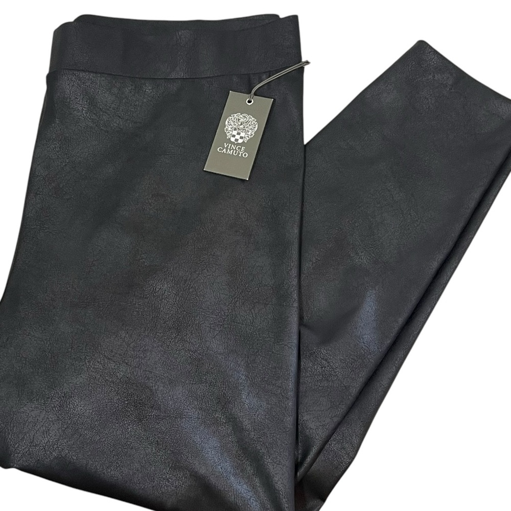 Vince Camuto Faux Leather Leggings 2X